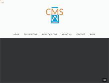 Tablet Screenshot of cmswriting.com